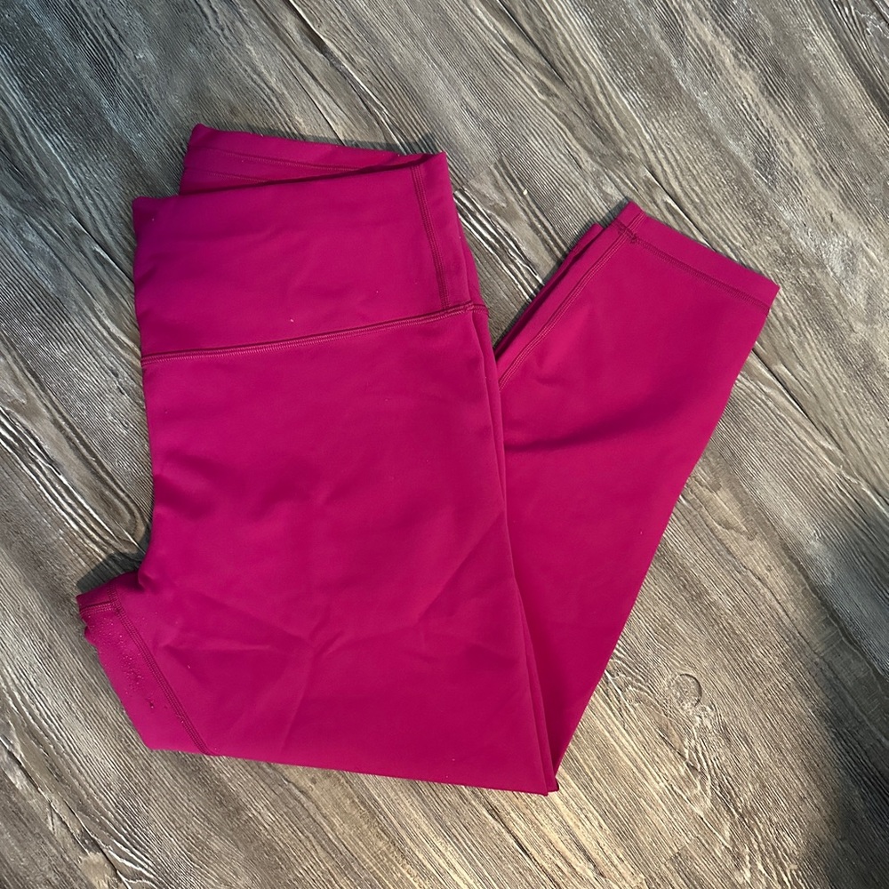 lululemon Leggings - Raspberry
